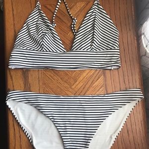 Striped bikini SET